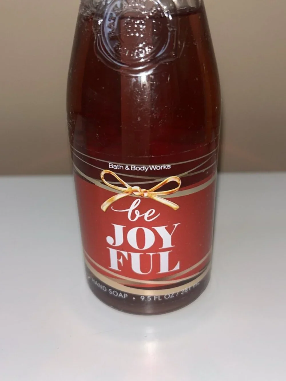 Bath & Body Works Be Joyful Hand Soap NEW 9.5 Oz